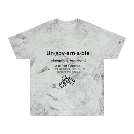 UNGOVERNABLE WON™ Short Sleeve Tee (Definition Drop) Color Blast