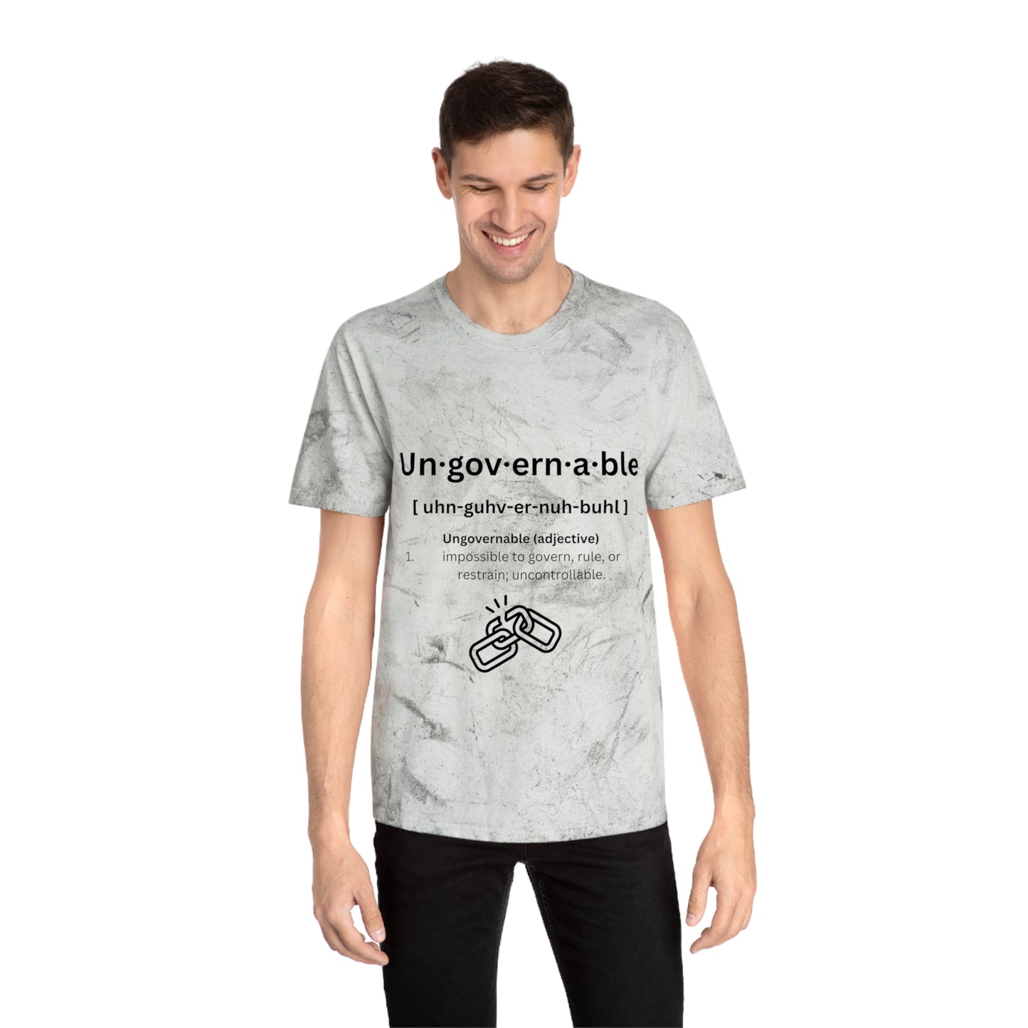 UNGOVERNABLE WON™ Short Sleeve Tee (Definition Drop) Color Blast