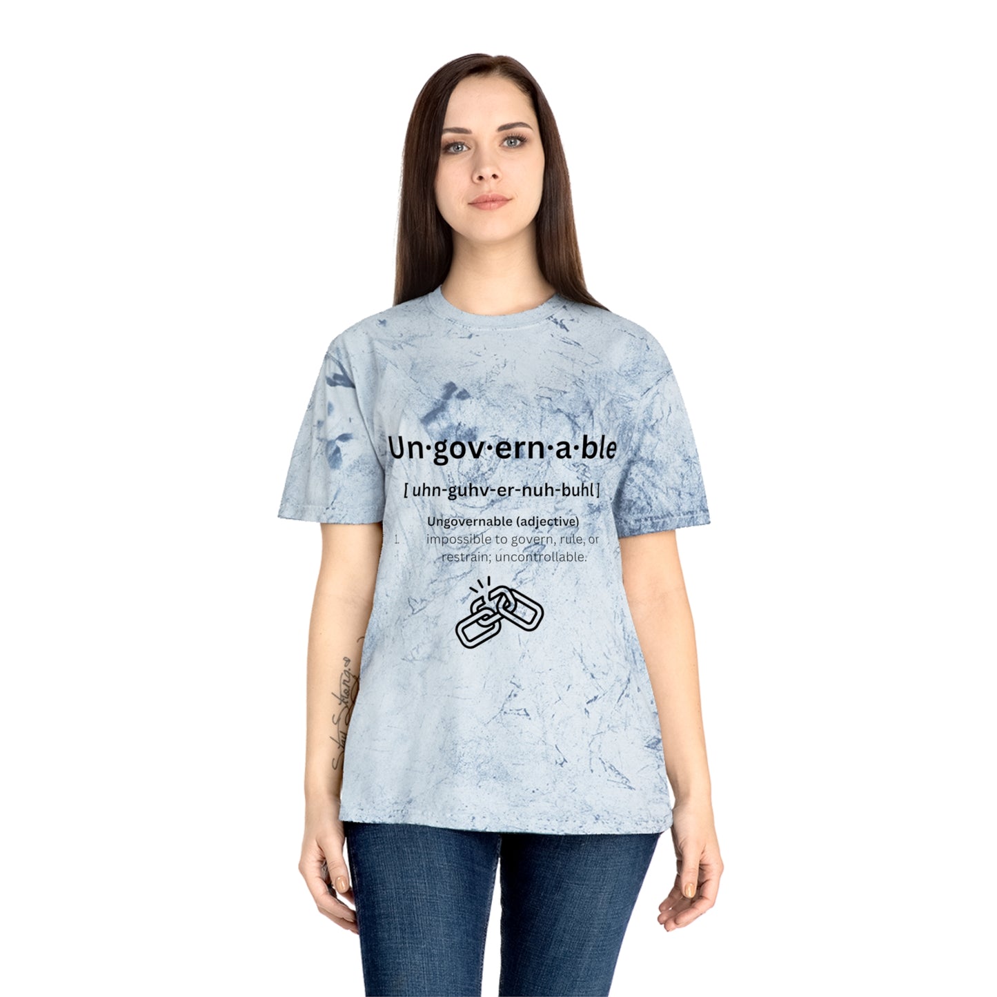 UNGOVERNABLE WON™ Short Sleeve Tee (Definition Drop) Color Blast