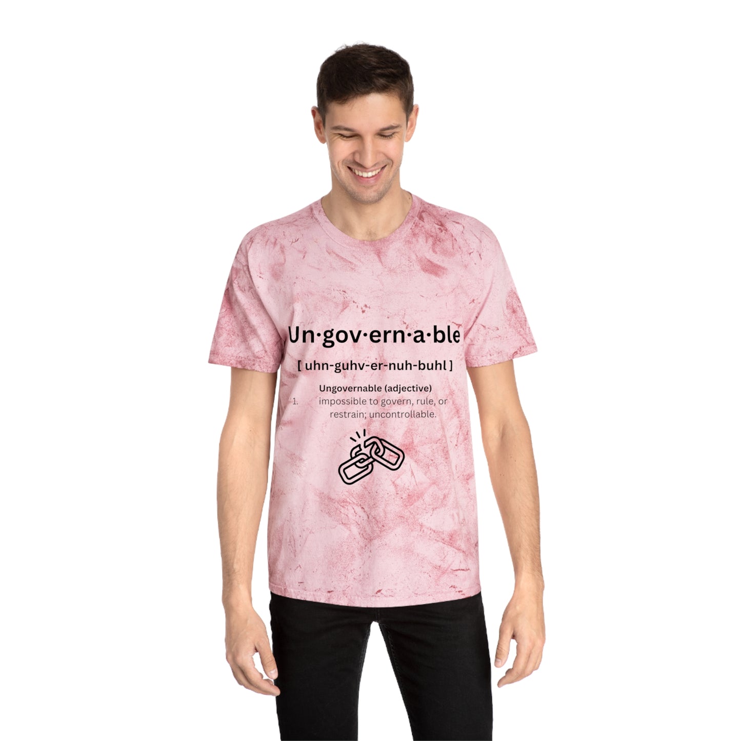 UNGOVERNABLE WON™ Short Sleeve Tee (Definition Drop) Color Blast