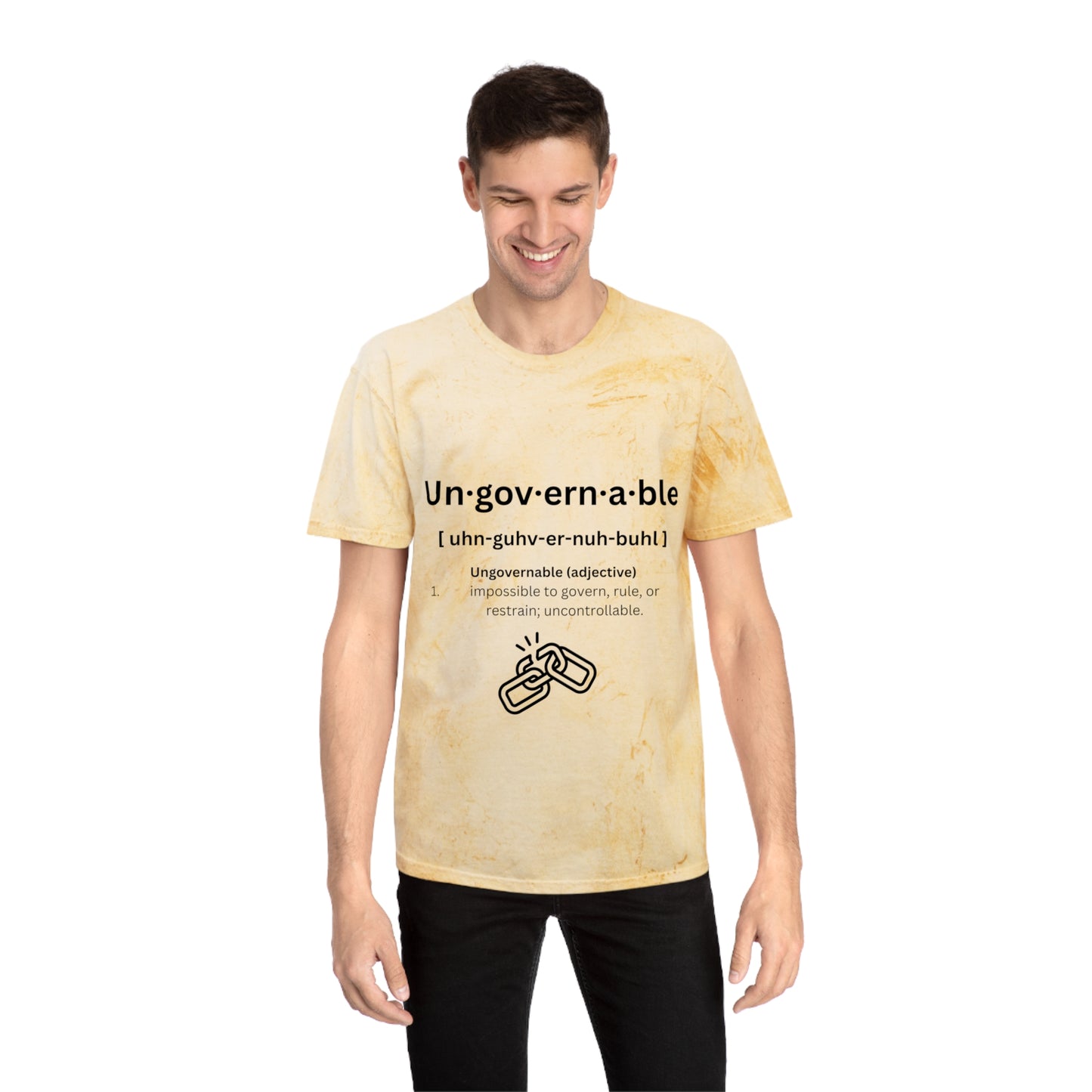 UNGOVERNABLE WON™ Short Sleeve Tee (Definition Drop) Color Blast