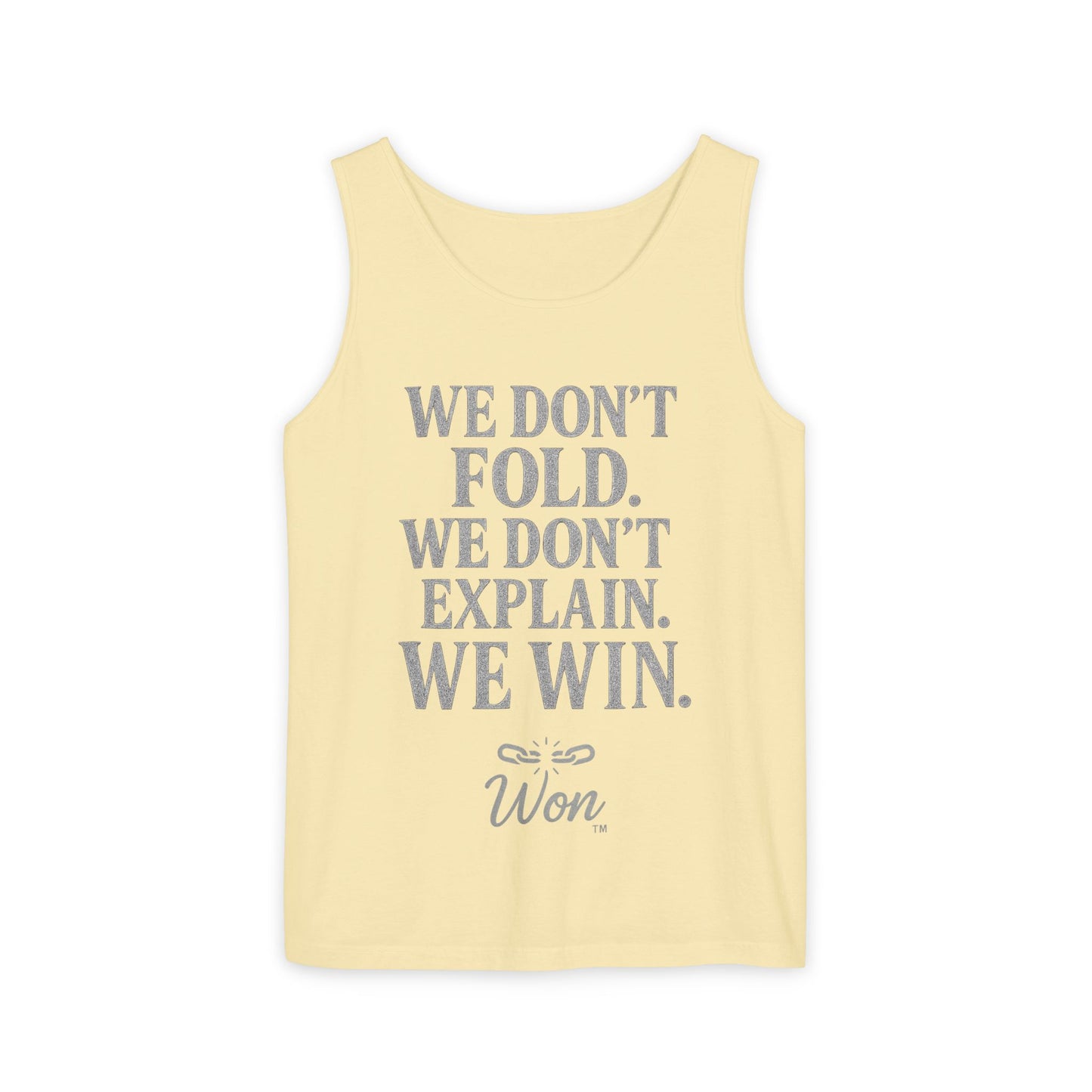 WE WIN Tee | UNGOVERNABLE WON™