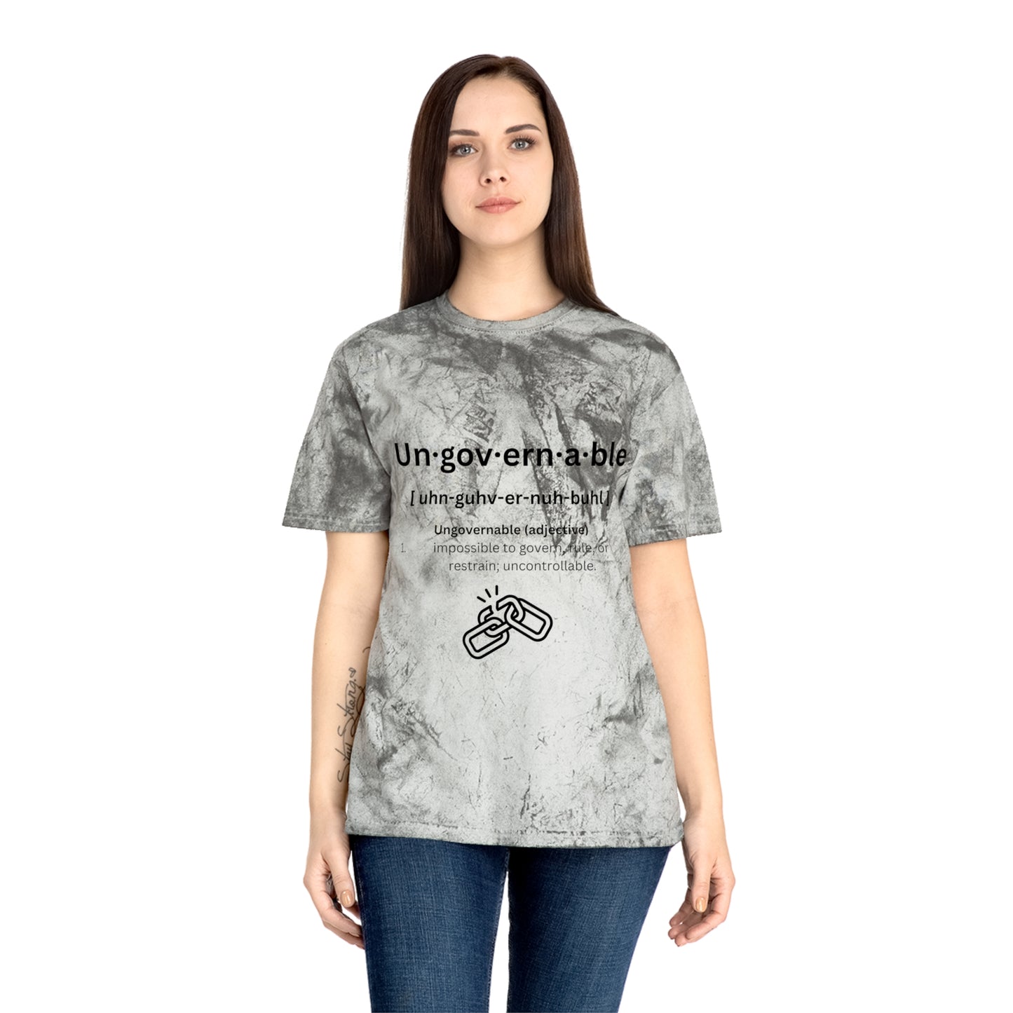 UNGOVERNABLE WON™ Short Sleeve Tee (Definition Drop) Color Blast