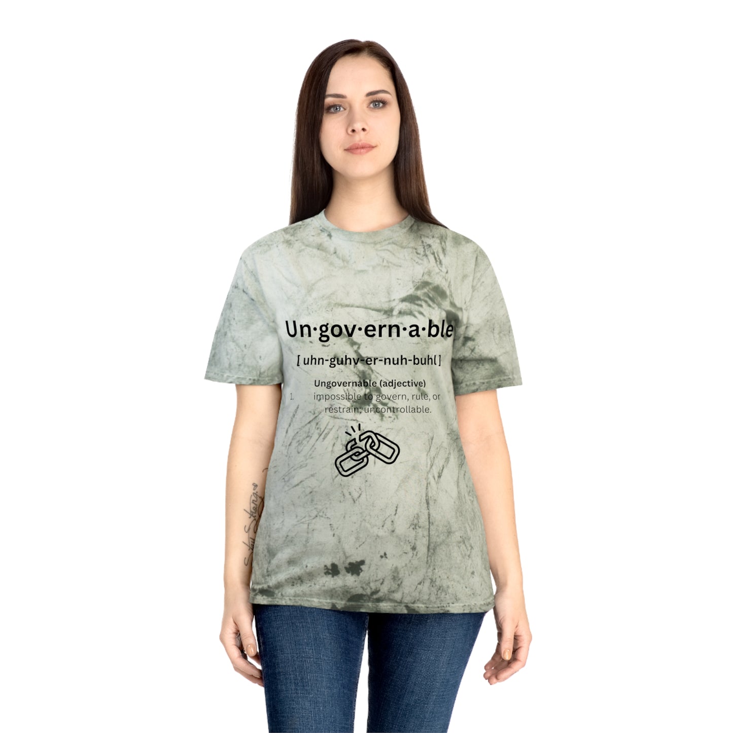 UNGOVERNABLE WON™ Short Sleeve Tee (Definition Drop) Color Blast