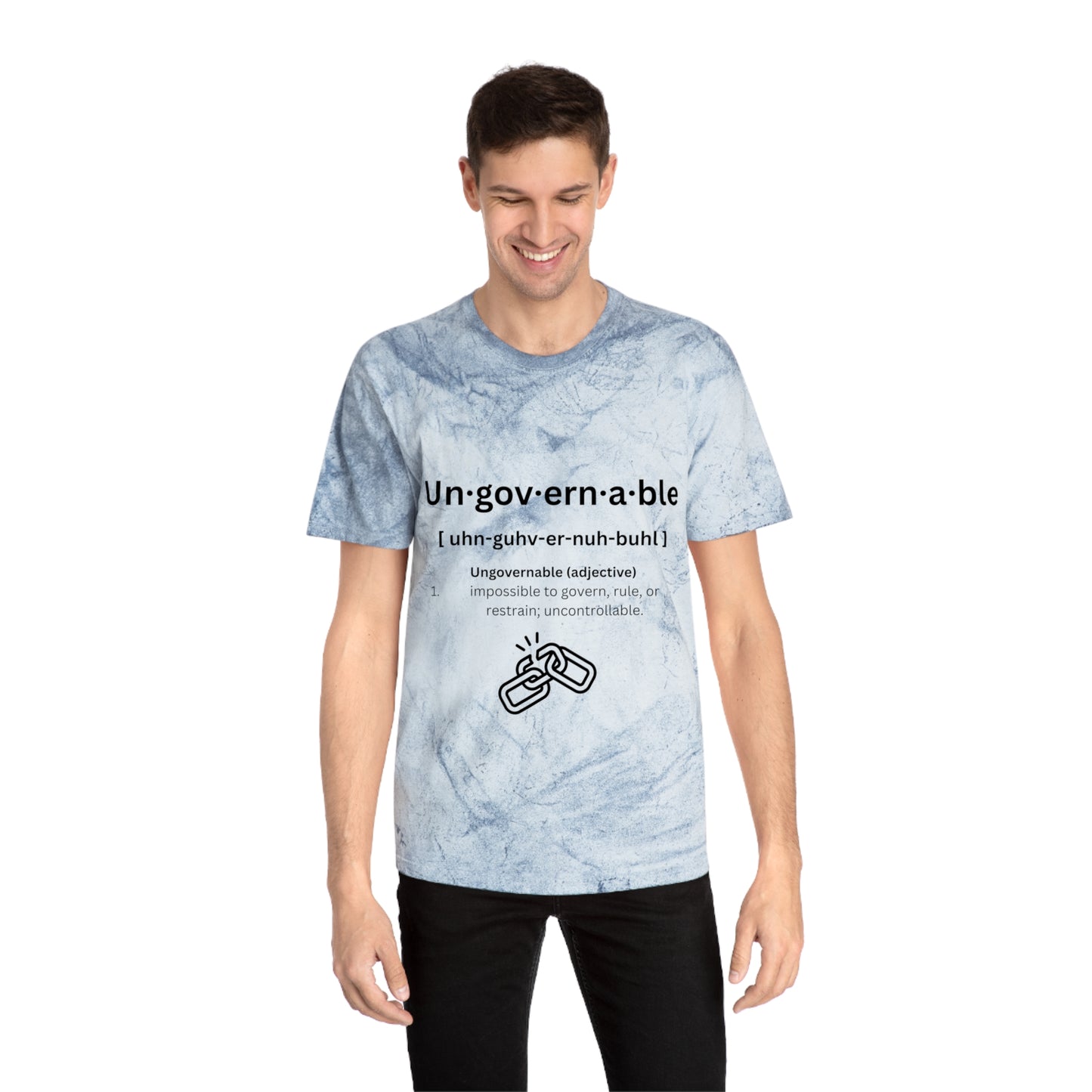 UNGOVERNABLE WON™ Short Sleeve Tee (Definition Drop) Color Blast
