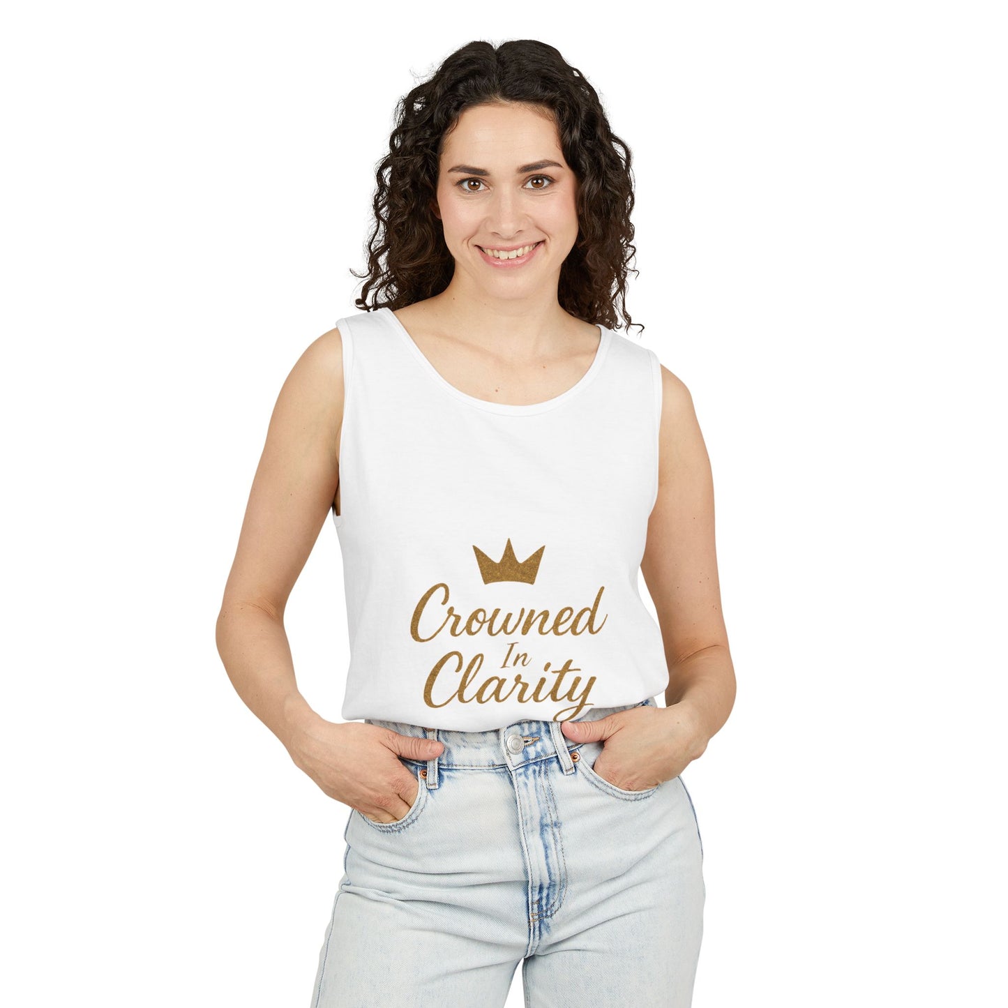 Crowned in Clarity Dual-Sided Empowerment Tank