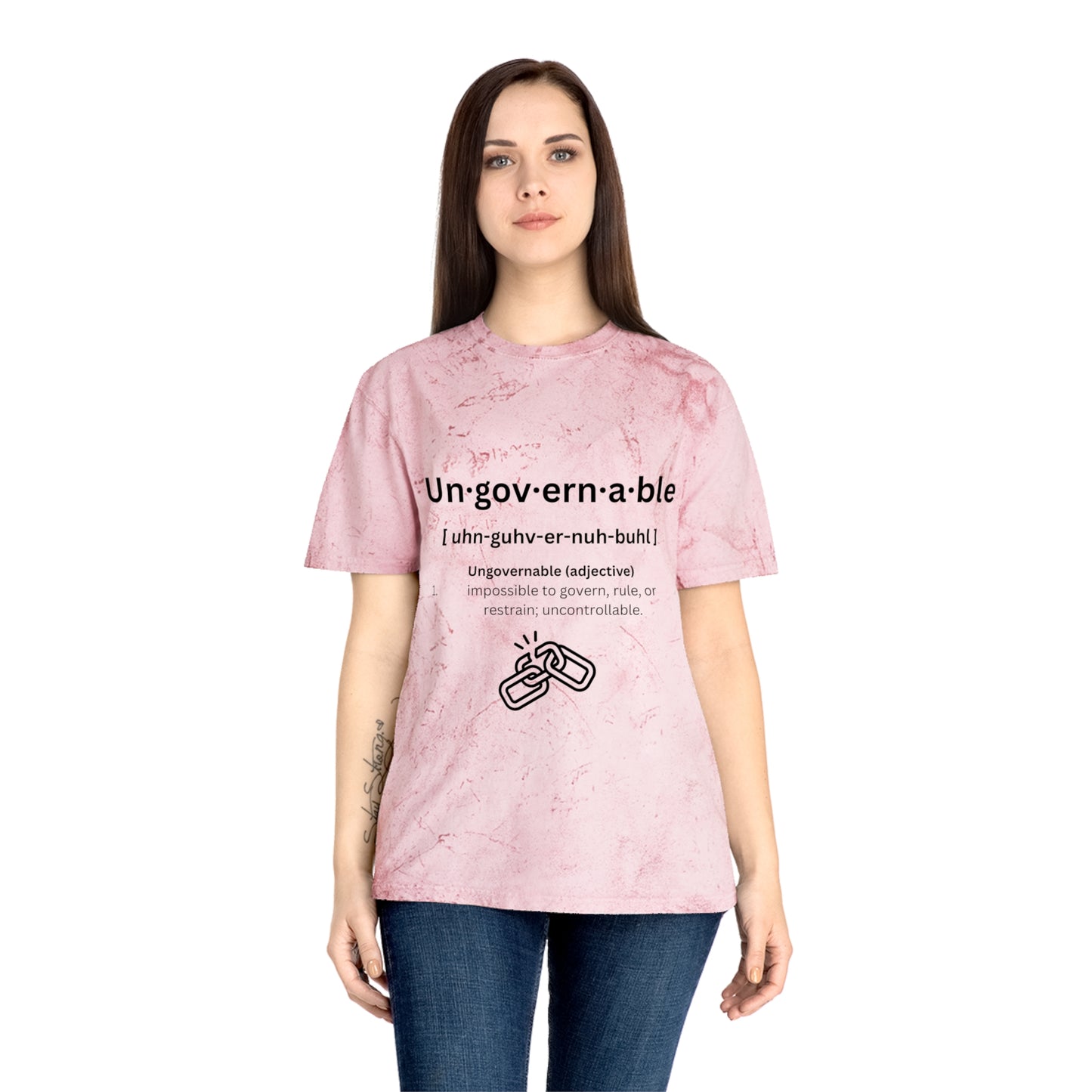 UNGOVERNABLE WON™ Short Sleeve Tee (Definition Drop) Color Blast