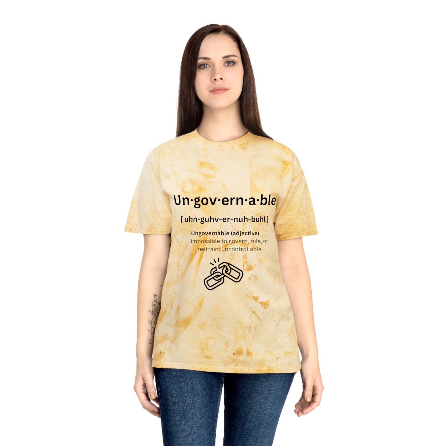 UNGOVERNABLE WON™ Short Sleeve Tee (Definition Drop) Color Blast
